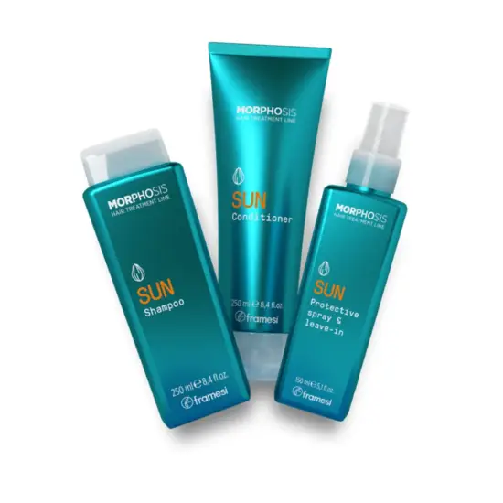 Framesi Morphosis Sun zestaw chroniąco nawilżający lato 2024 + torba plażowa